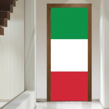 Aυτοκόλλητα πόρτας Ιταλική σημαία