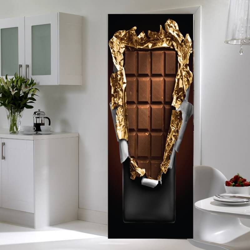 Αυτοκόλλητα πόρτας Σοκολάτα