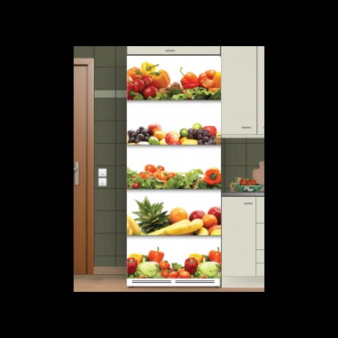 Αυτοκόλλητα ψυγείου φρούτα και λαχανικά 2