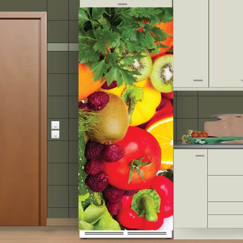 Αυτοκόλλητα ψυγείου Φρούτα και λαχανικά