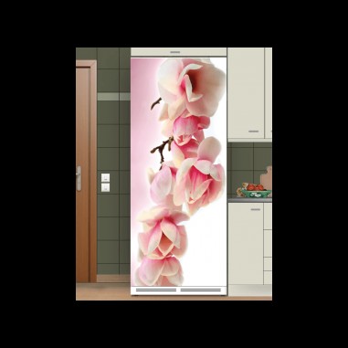 Αυτοκόλλητα ψυγείου Pink flower
