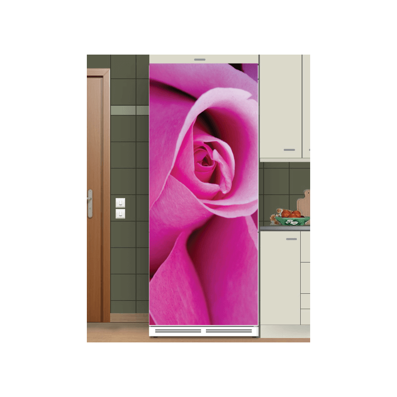 Αυτοκόλλητα ψυγείου Ροζ τριαντάφυλλο