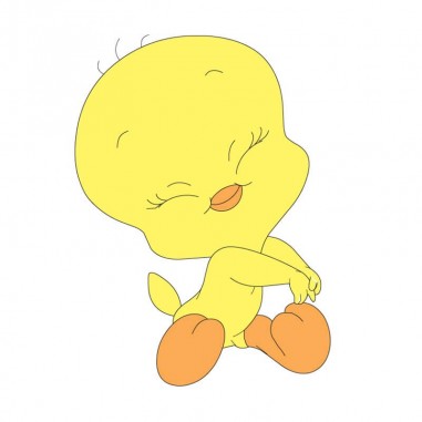 Αυτοκόλλητα τοίχου baby tweety