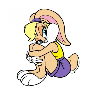 Αυτοκόλλητα τοίχου lola bunny