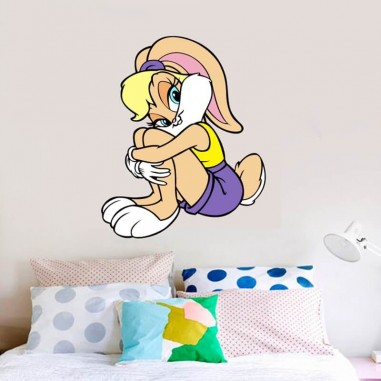 Αυτοκόλλητα τοίχου lola bunny