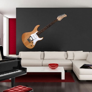 Αυτοκόλλητα τοίχου Μοντέρνα κιθάρα