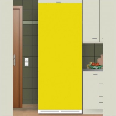 Αυτοκόλλητο ψυγείου κίτρινο