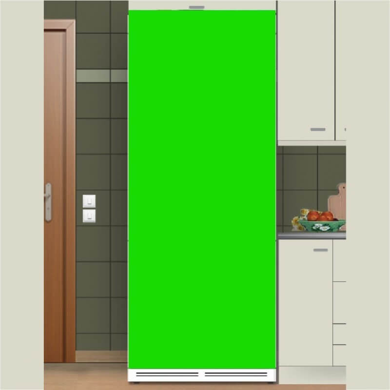 Αυτοκόλλητο ψυγείου πράσινο
