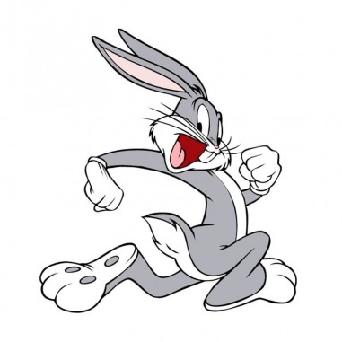 Αυτοκόλλητο τοίχου bugs bunny