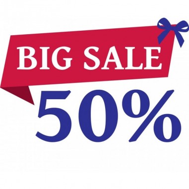 Big Sale 50%