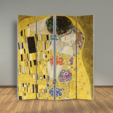 Παραβάν Gustav Klimt -The Kiss