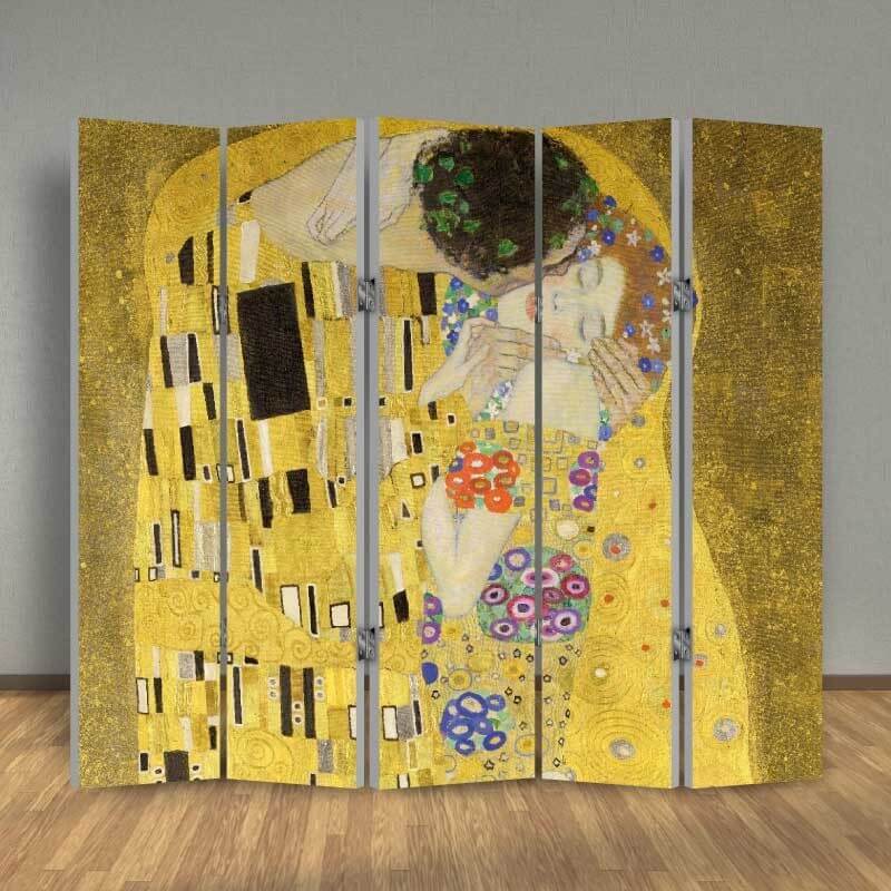 Παραβάν Gustav Klimt -The Kiss