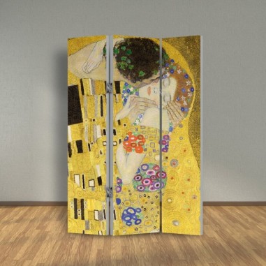 Παραβάν Gustav Klimt -The Kiss