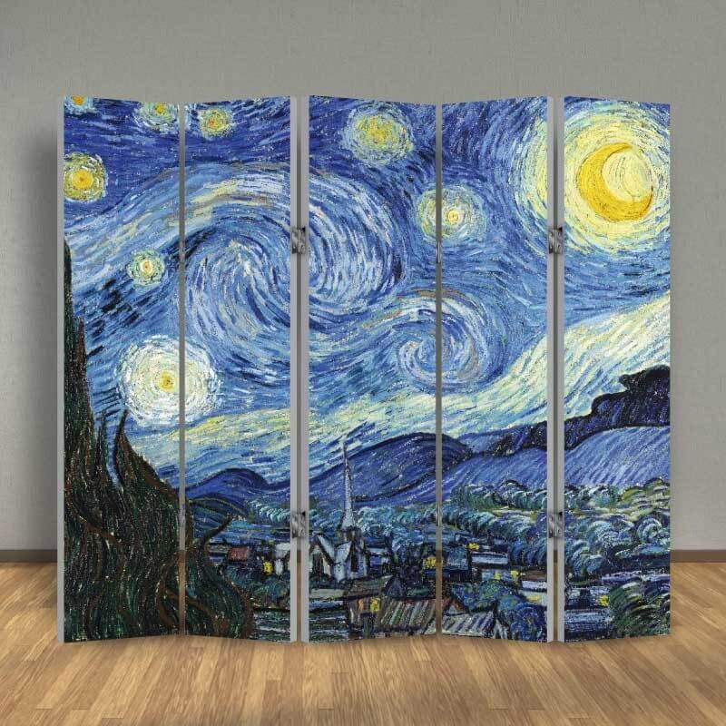 Παραβάν Van Gogh - Starry Night