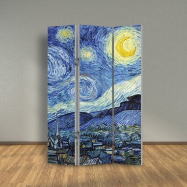 Παραβάν Van Gogh - Starry Night