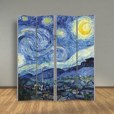 Παραβάν Van Gogh - Starry Night