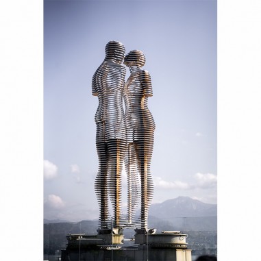 Πίνακας σε καμβα Ali & Nino Statue  