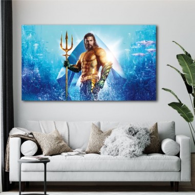 Πίνακας σε καμβά Aquaman