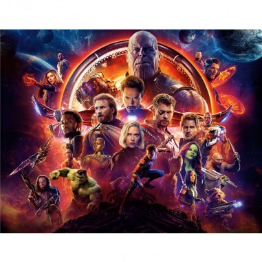 Πίνακας σε καμβά Avengers- Infinity War 