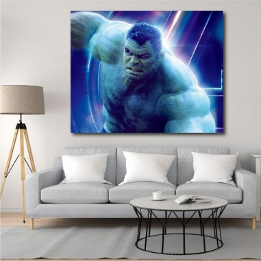 Πίνακας σε καμβά Avengers- Infinity War- Hulk
