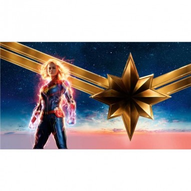 Πίνακας σε καμβά Captain Marvel