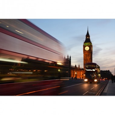 Πίνακας σε καμβά Φωτισμένο Big Ben