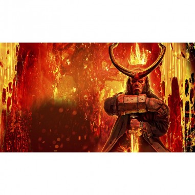 Πίνακας σε καμβά Hellboy (2019)