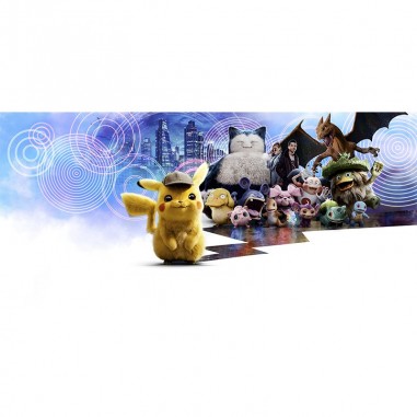 Πίνακας σε καμβά  Pokémon Detective Pikachu