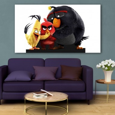 Πίνακας σε καμβά The Angry Birds Movie 