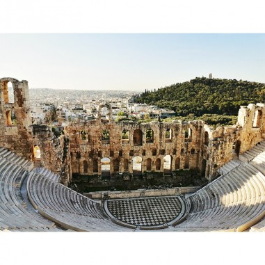 Πίνακας σε καμβα Ωδείο Ηρώδου Αττικού