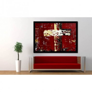 Πίνακας σε καμβά Abstract Cross