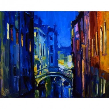 Πίνακας σε καμβά After Hours In Venice