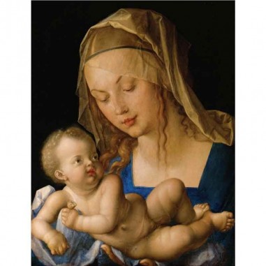 Πίνακας σε καμβά Albrecht Dürer - Madonna of the Pear - 1512