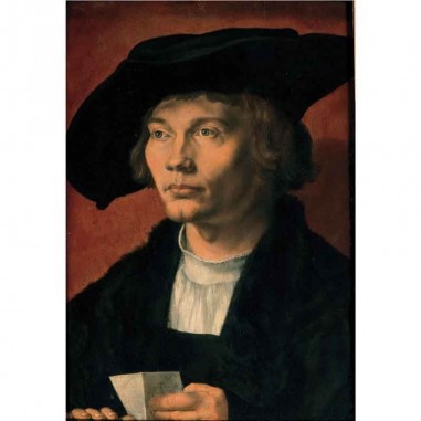Πίνακας σε καμβά Albrecht Dürer - Portrait of Bernhard von Reesen - 1521