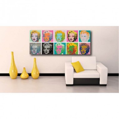 Πίνακας σε καμβά Andy Warhol Marilyn Monroe