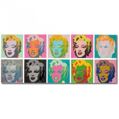 Πίνακας σε καμβά Andy Warhol Marilyn Monroe