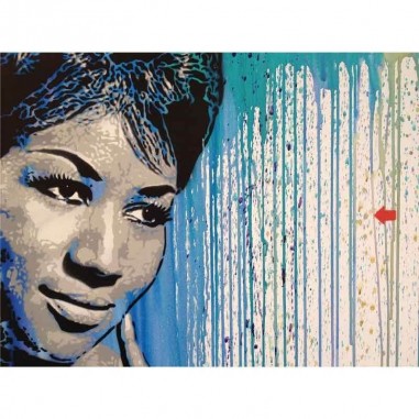 Πίνακας σε καμβά Aretha Franklin Poster