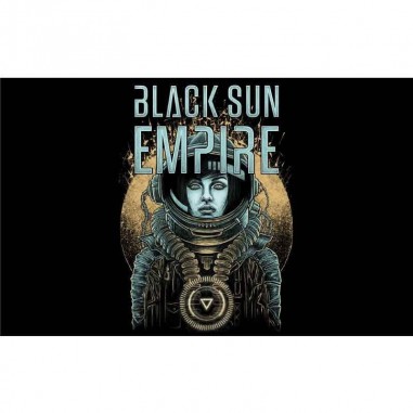 Πίνακας σε καμβά Black Sun Empire