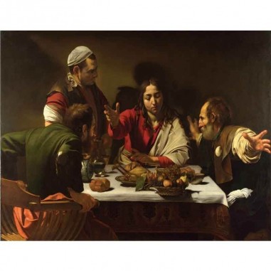 Πίνακας σε καμβά Caravaggio - Supper at Emmaus