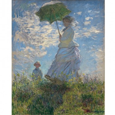 Πίνακας σε καμβά Claude Monet - Woman with a Parasol