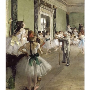 Πίνακας σε καμβά Degas - The Ballet Class