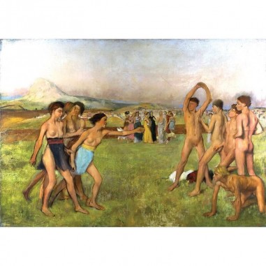 Πίνακας σε καμβά Degas - Young Spartans