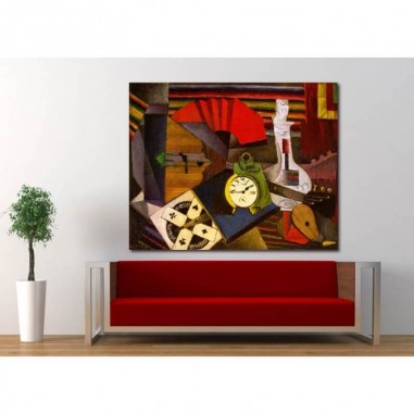 Πίνακας σε καμβά Diego Rivera The Alarm Clock