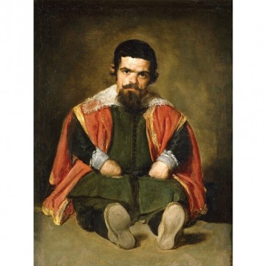 Πίνακας σε καμβά Diego Velázquez – Portrait of Sebastián de Morra