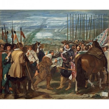 Πίνακας σε καμβά Diego Velázquez - The Surrender of Breda