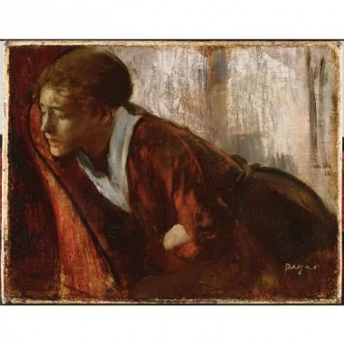 Πίνακας σε καμβά Edgar Degas - Melancholy