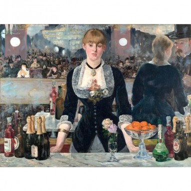 Πίνακας σε καμβά Edouard Manet - A bar at the Folies Bergere