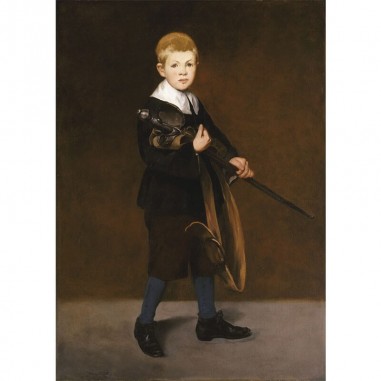 Πίνακας σε καμβά Edouard Manet - Boy with a sword