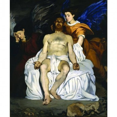 Πίνακας σε καμβά Edouard Manet - Dead Christ with Angels