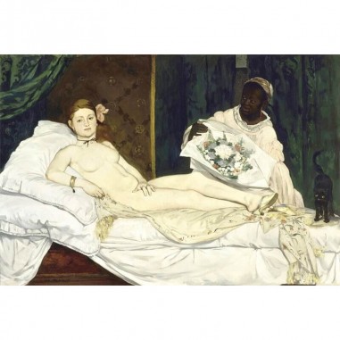 Πίνακας σε καμβά Edouard Manet - Olympia